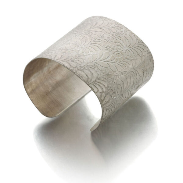 Press n Peel Etched Silver Ring